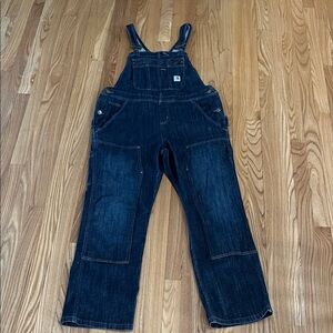 Carhartt women’s denim bib overalls NWOT 12/14 Reg